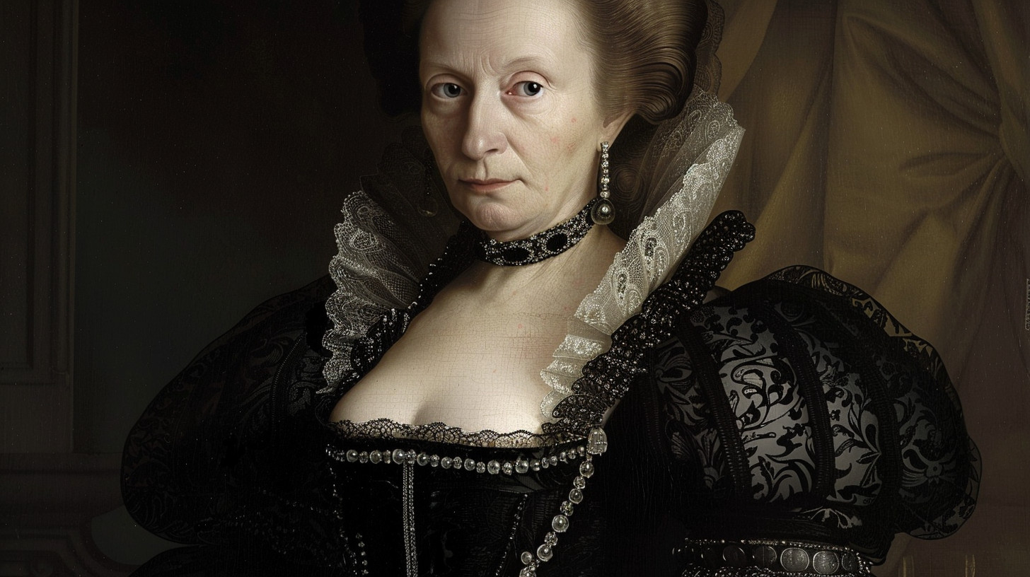 Ai-version of Maria Eleonora of Brandenburg, queen of Sweden 1620-1632